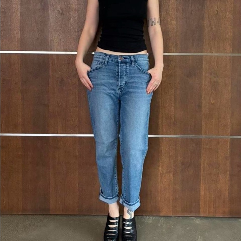 Joe's Jeans Light Blue Ankle Cropped Denim